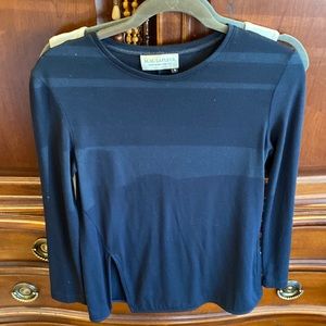 MM Lafleur womens tunic navy sz S